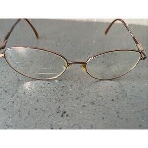 CLEARVISION CV BROWN Eyeglasses FRAMES ONLY EYEGLASSES 53-17-135 full rim